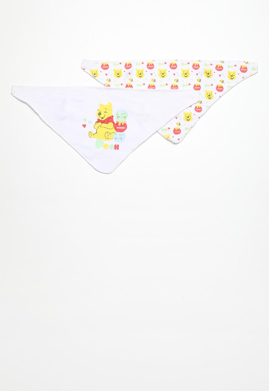 Character Group - Winnie the pooh 2 pack bandana bibs - yellow