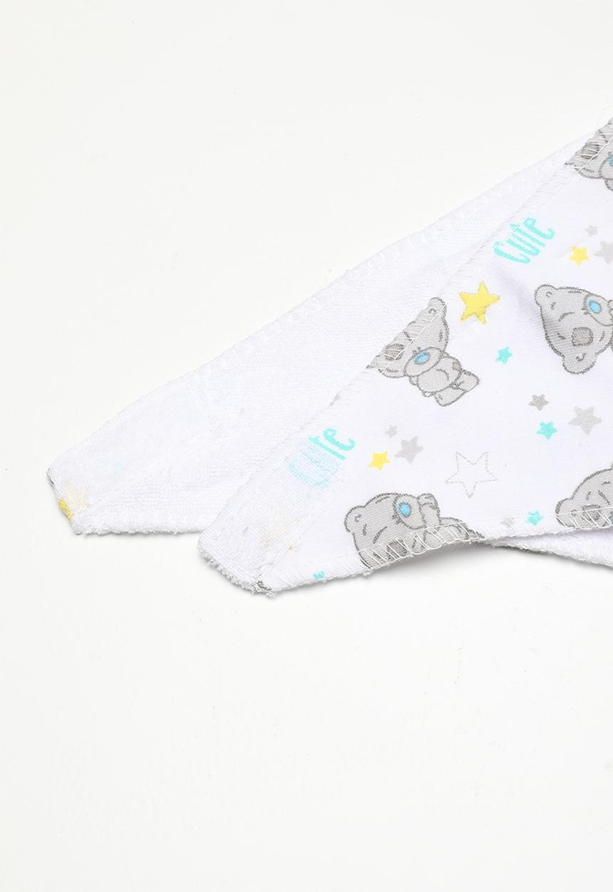Character Baby - Tinny tatty teddy 2 pack bandana bibs - grey