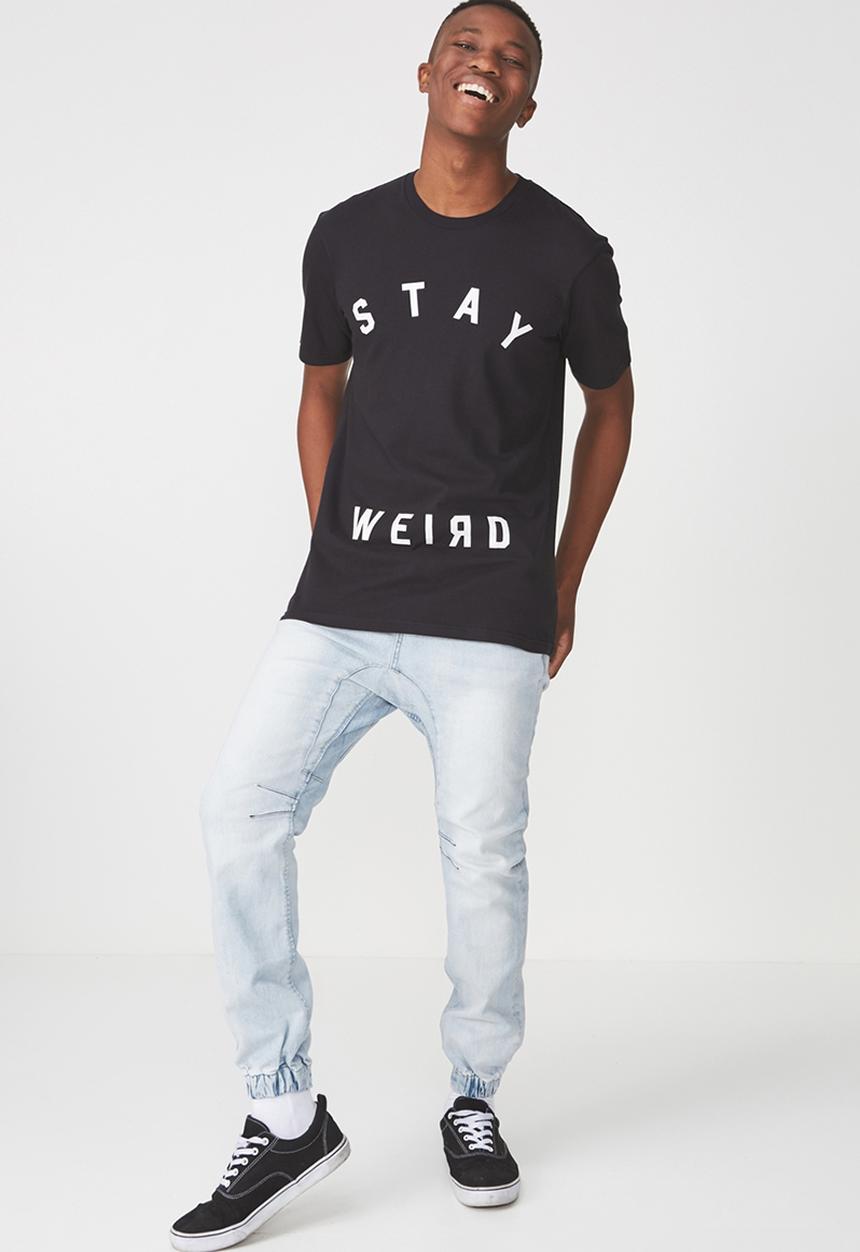Cotton On - Tbar short sleeve tee  - black