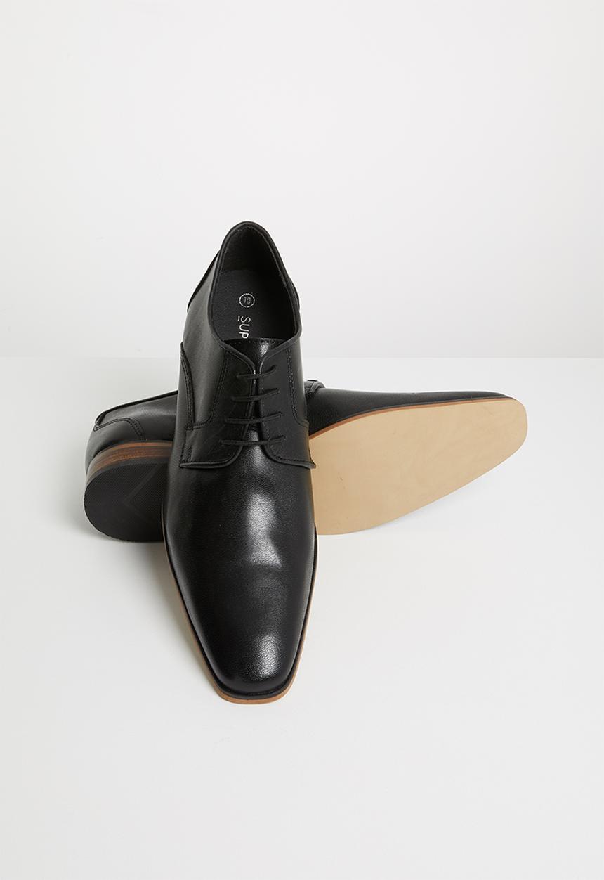 Superbalist - Elliot leather formal - black