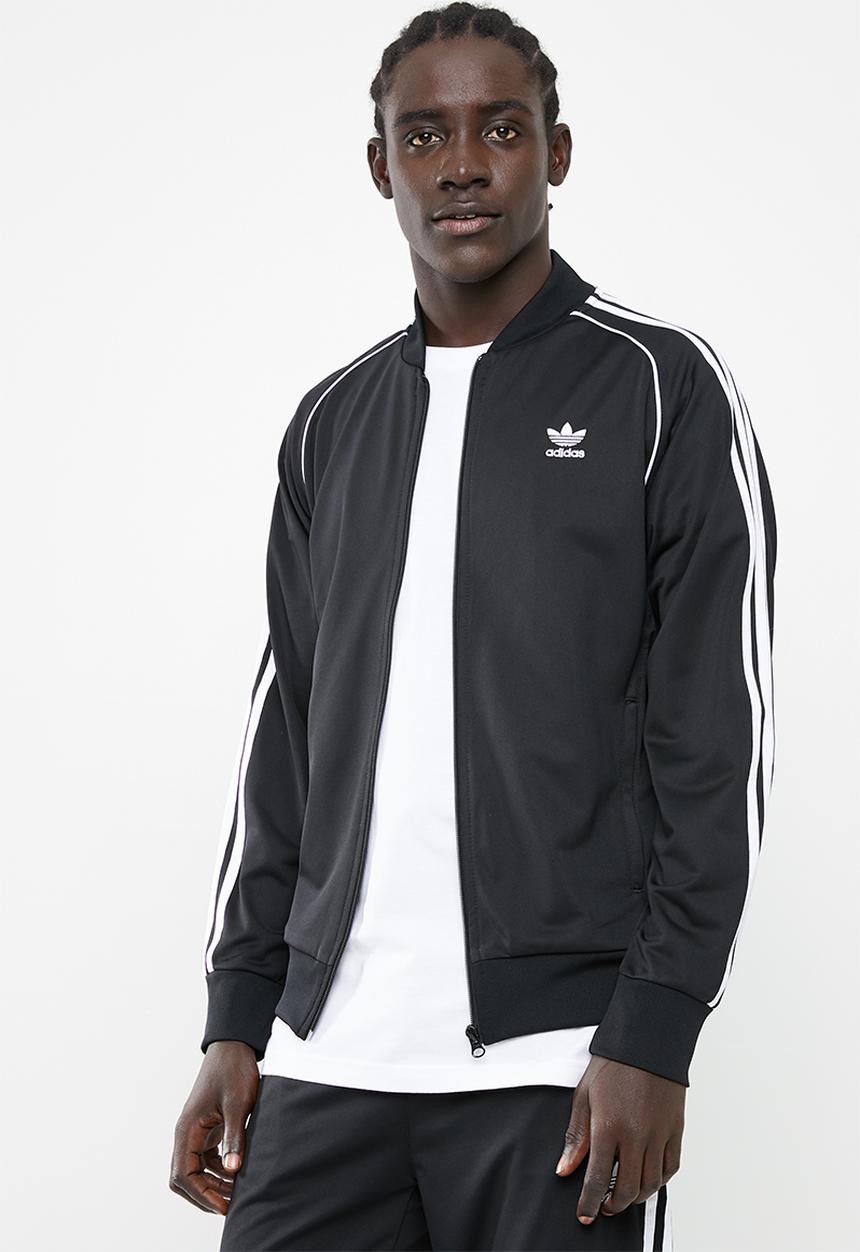 adidas Originals - SST track top - black & white