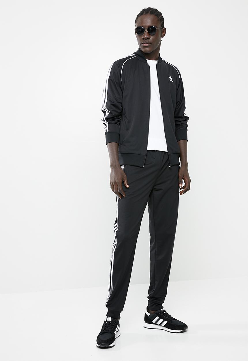 adidas Originals - SST track top - black & white