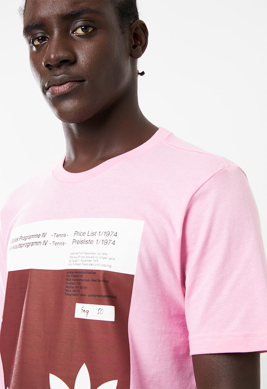 adidas Originals - Pantone tee short sleeve - pink