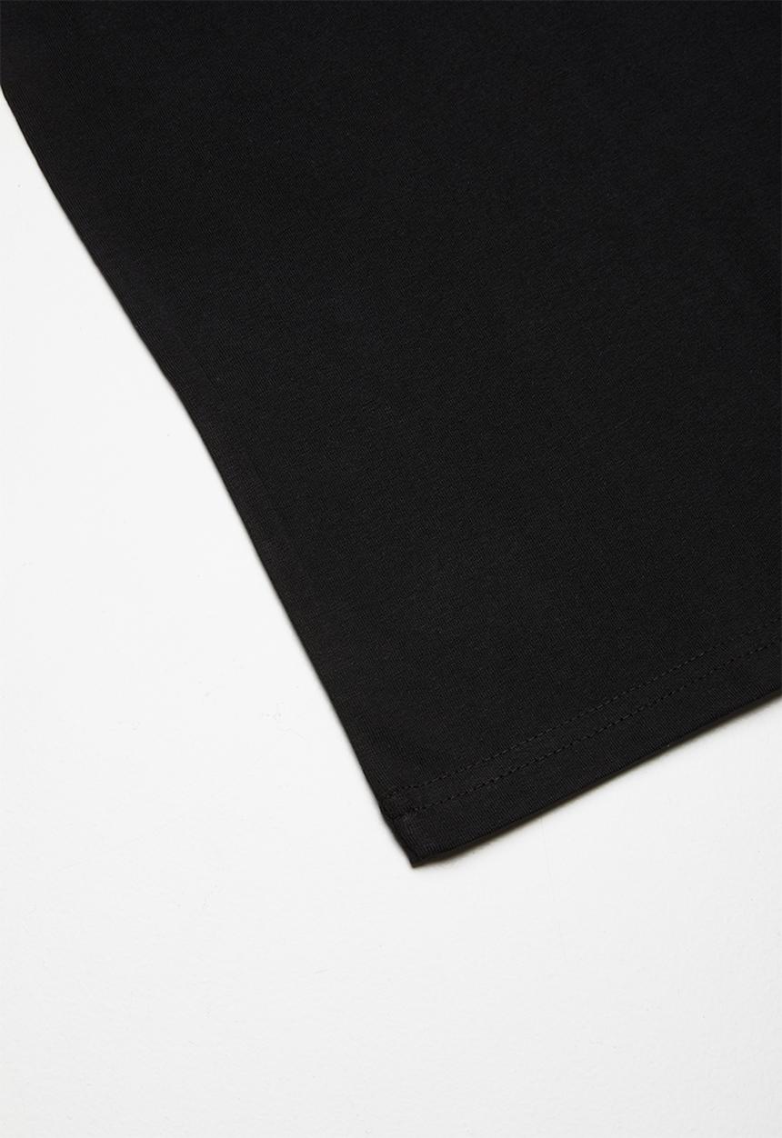 KAPPA - Logo cromen tee - black