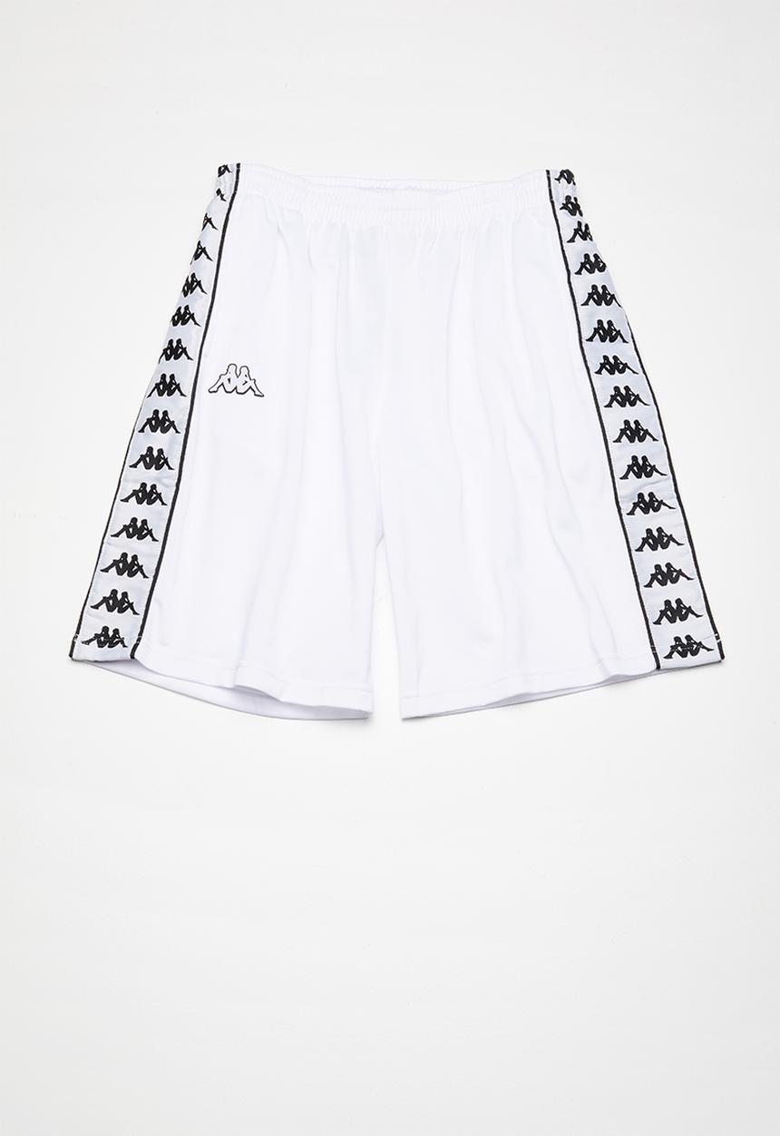 KAPPA - 222 banda treadwell short - white