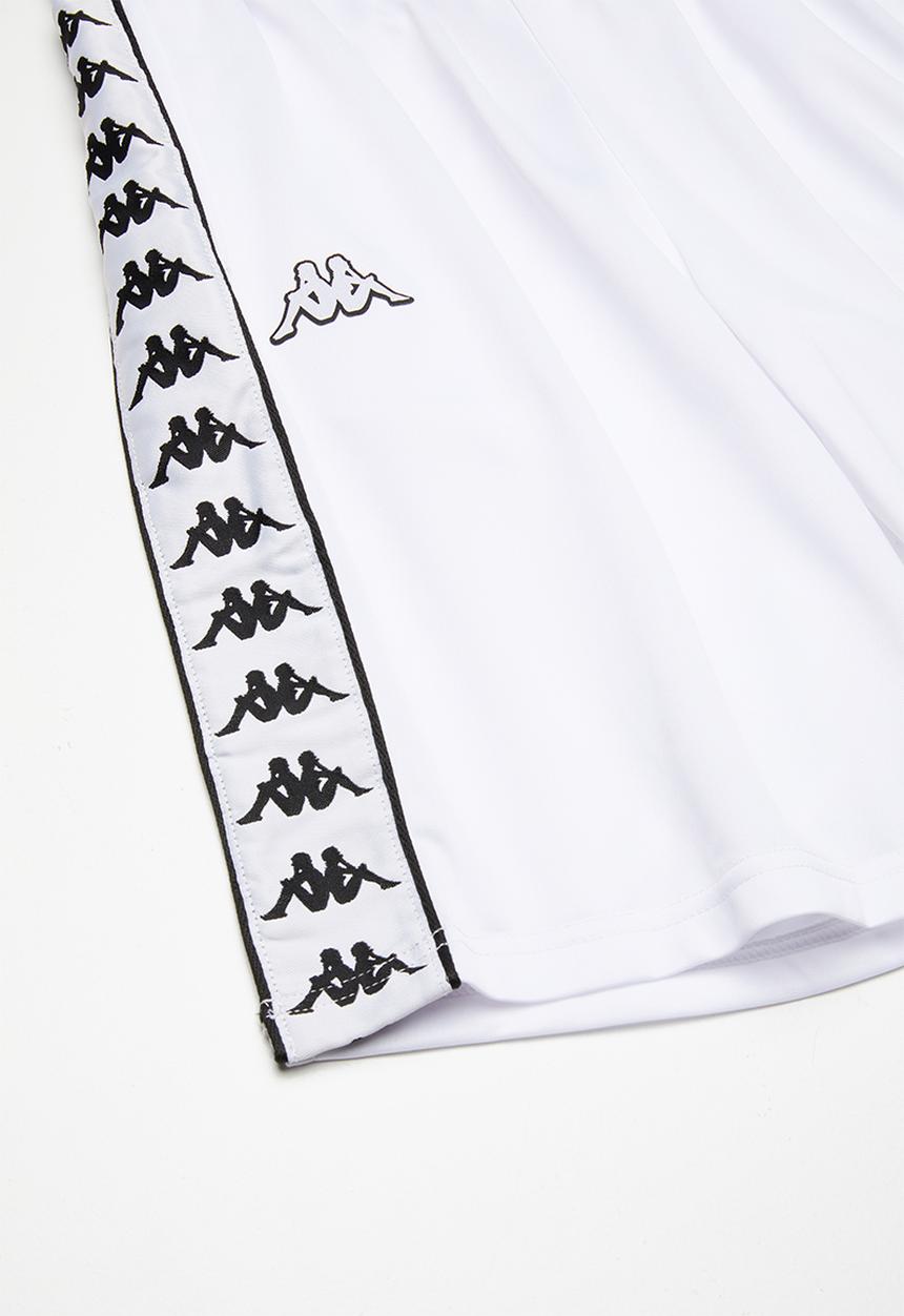 KAPPA - 222 banda treadwell short - white