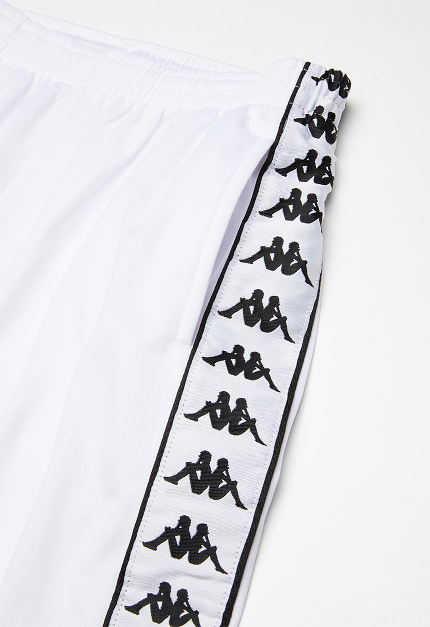 KAPPA - 222 banda treadwell short - white