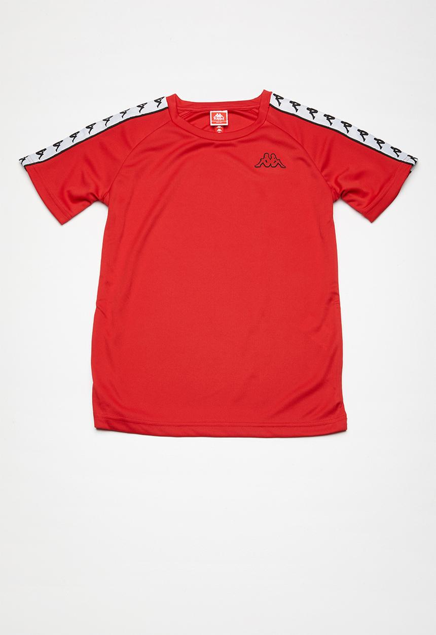 KAPPA - 222 banda coen slim tee - red