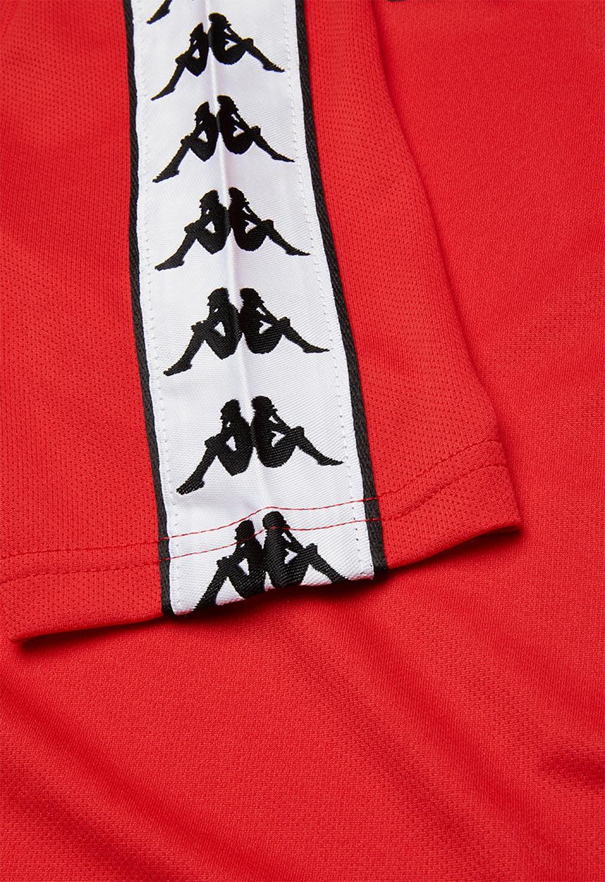 KAPPA - 222 banda coen slim tee - red