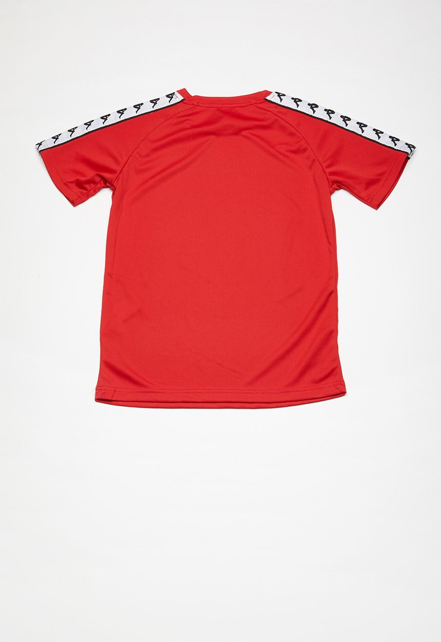 KAPPA - 222 banda coen slim tee - red