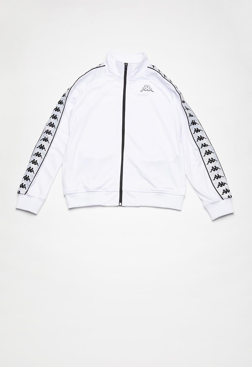 KAPPA - 222 banda anniston slim sweatshirt - white