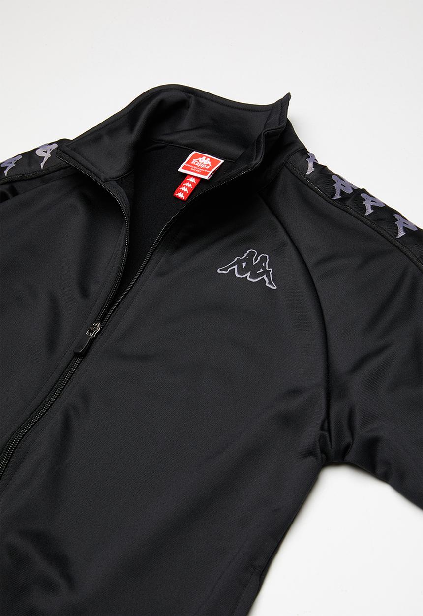 KAPPA - 222 banda anniston slim sweatshirt - black