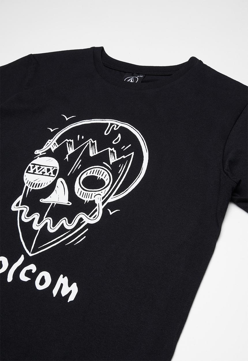 Volcom - Surf skull tee - black