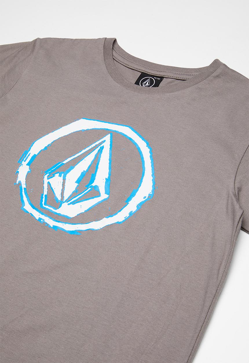 Volcom - Glitchy tee - grey 