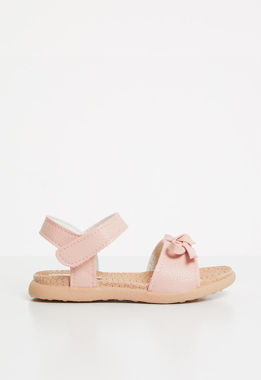 Pop Candy - Kids bow detailed sandal - pink