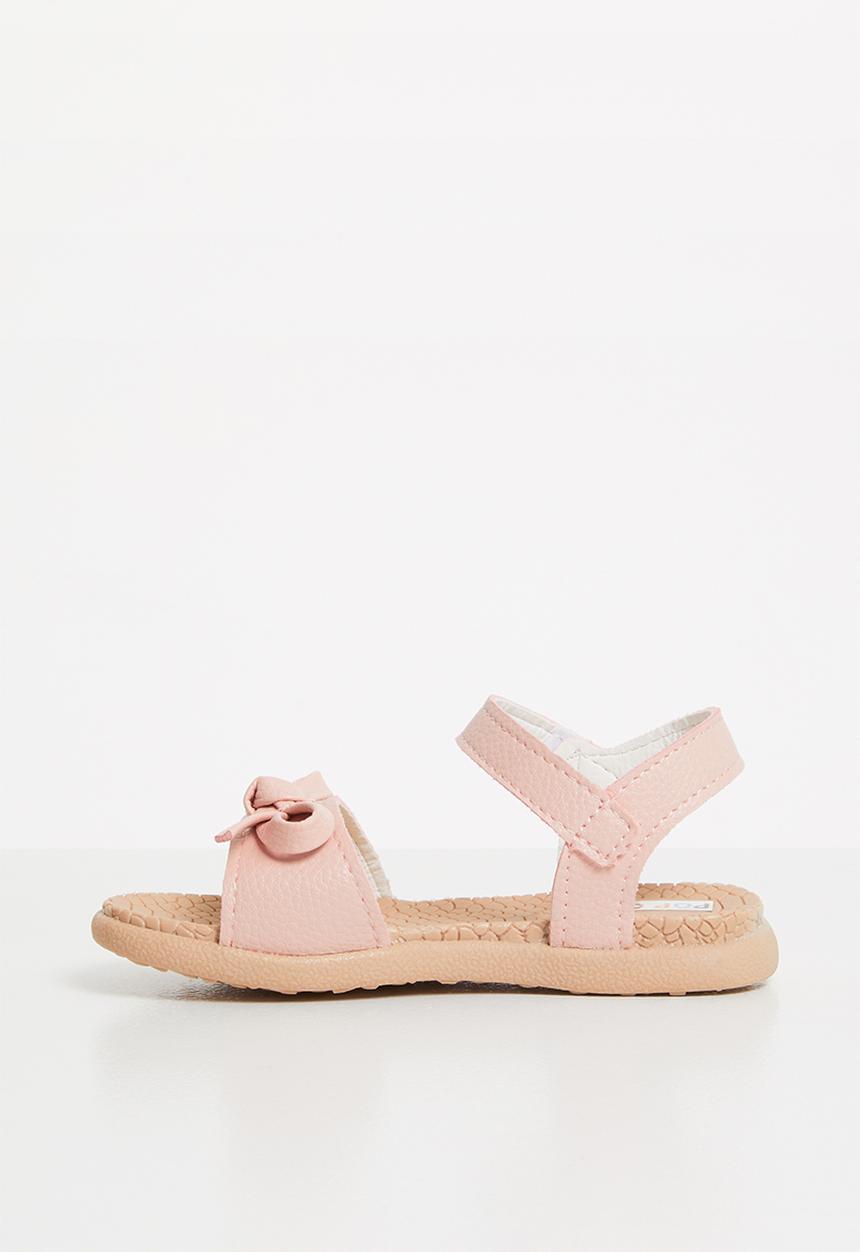 Pop Candy - Kids bow detailed sandal - pink