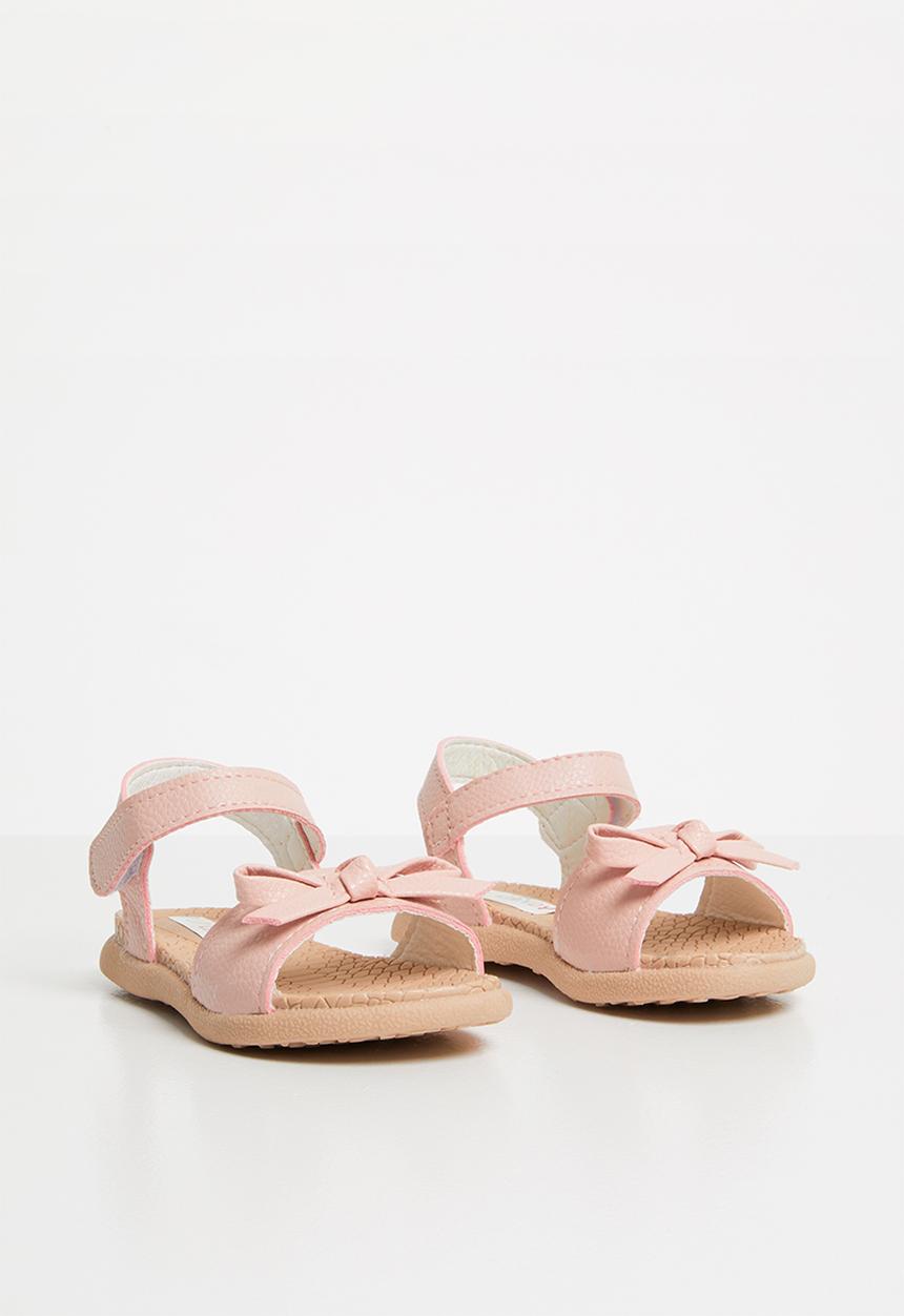 Pop Candy - Kids bow detailed sandal - pink