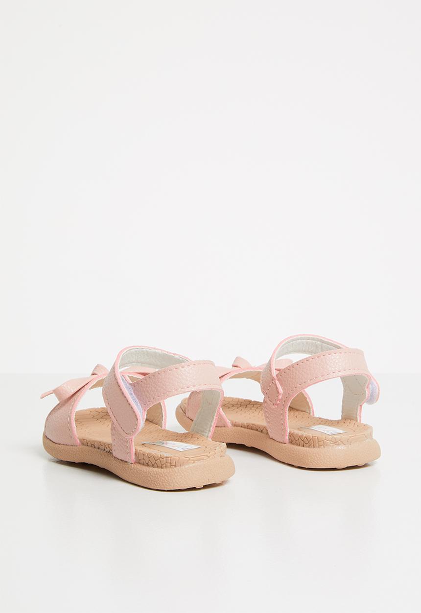 Pop Candy - Kids bow detailed sandal - pink