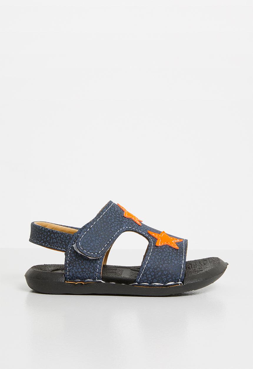 Pop Candy - Velcro strap sandal - navy