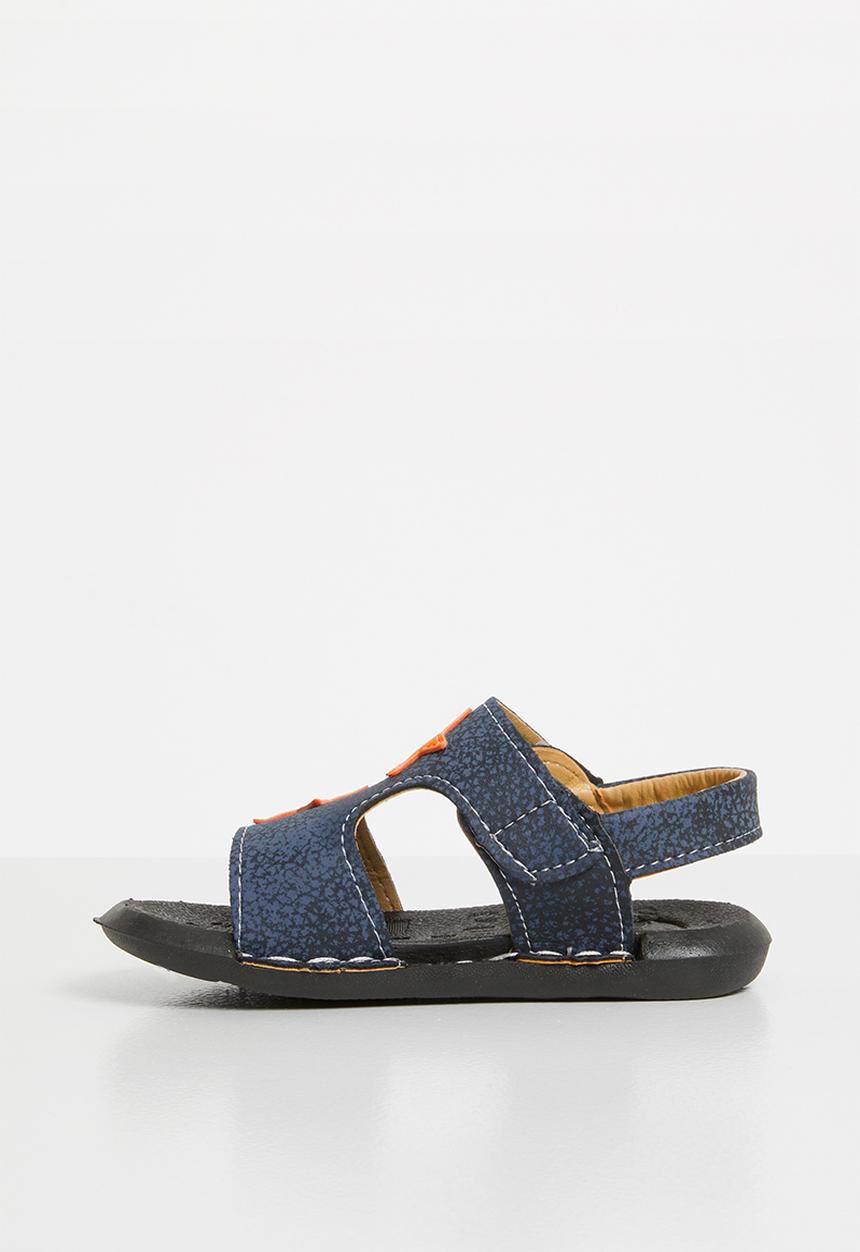 Pop Candy - Velcro strap sandal - navy