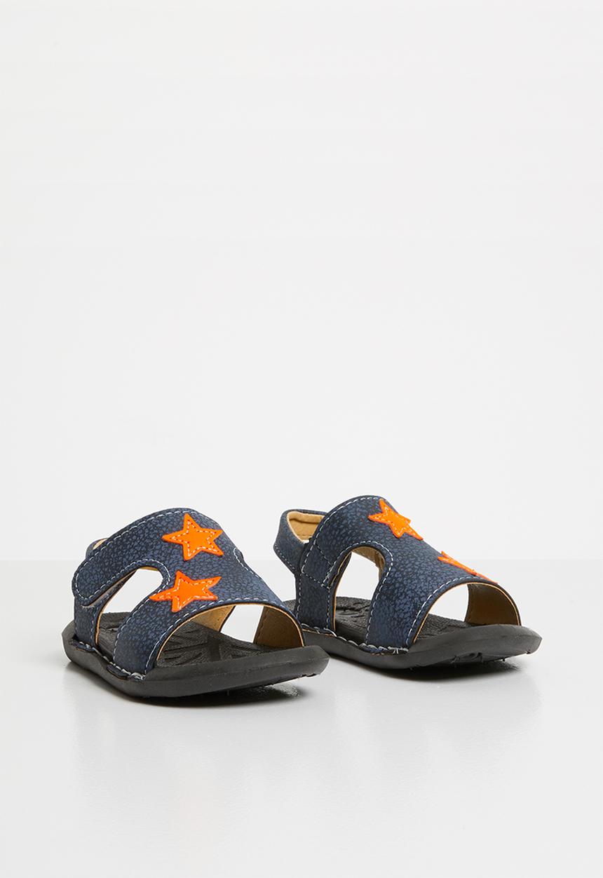 Pop Candy - Velcro strap sandal - navy