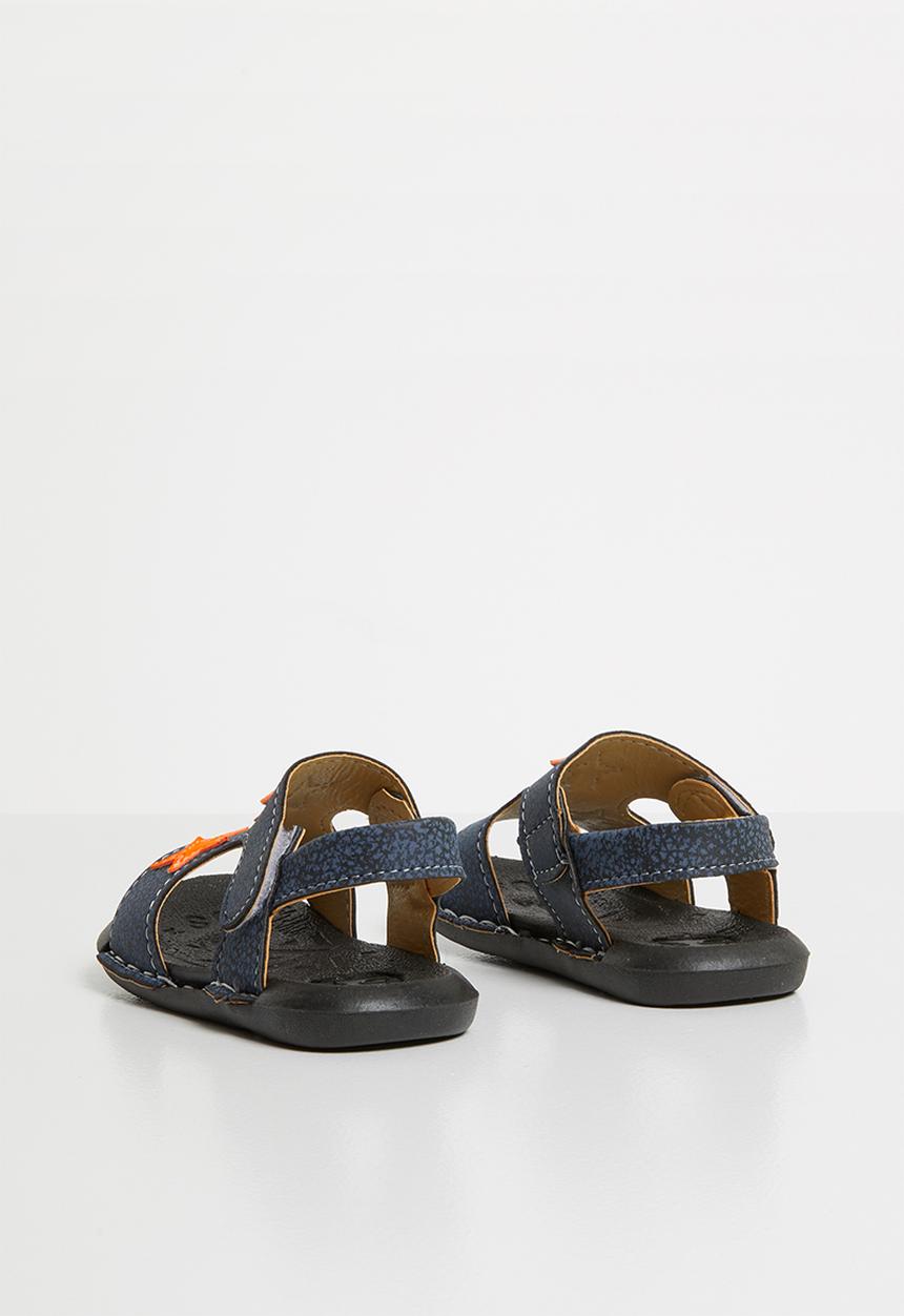 Pop Candy - Velcro strap sandal - navy
