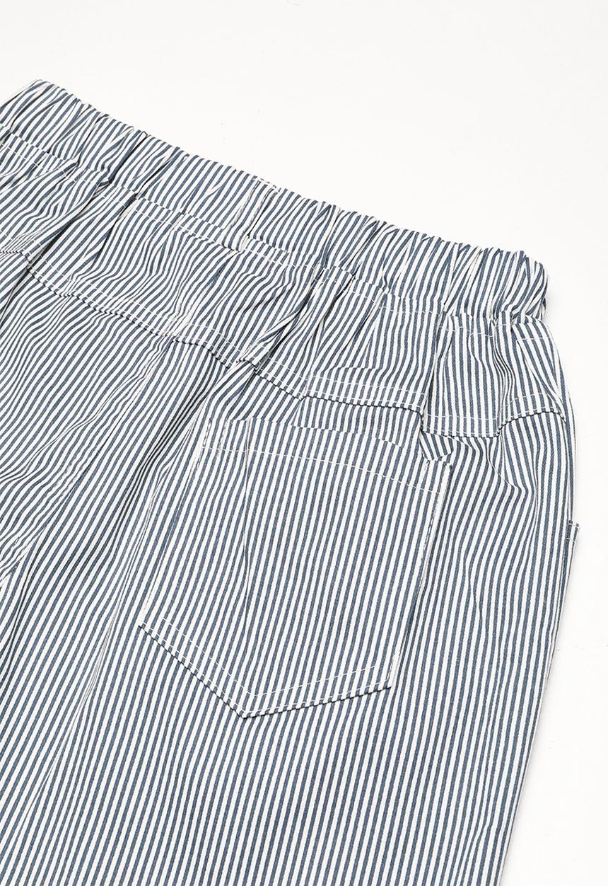 Pop Candy - Stripe printed shorts - blue