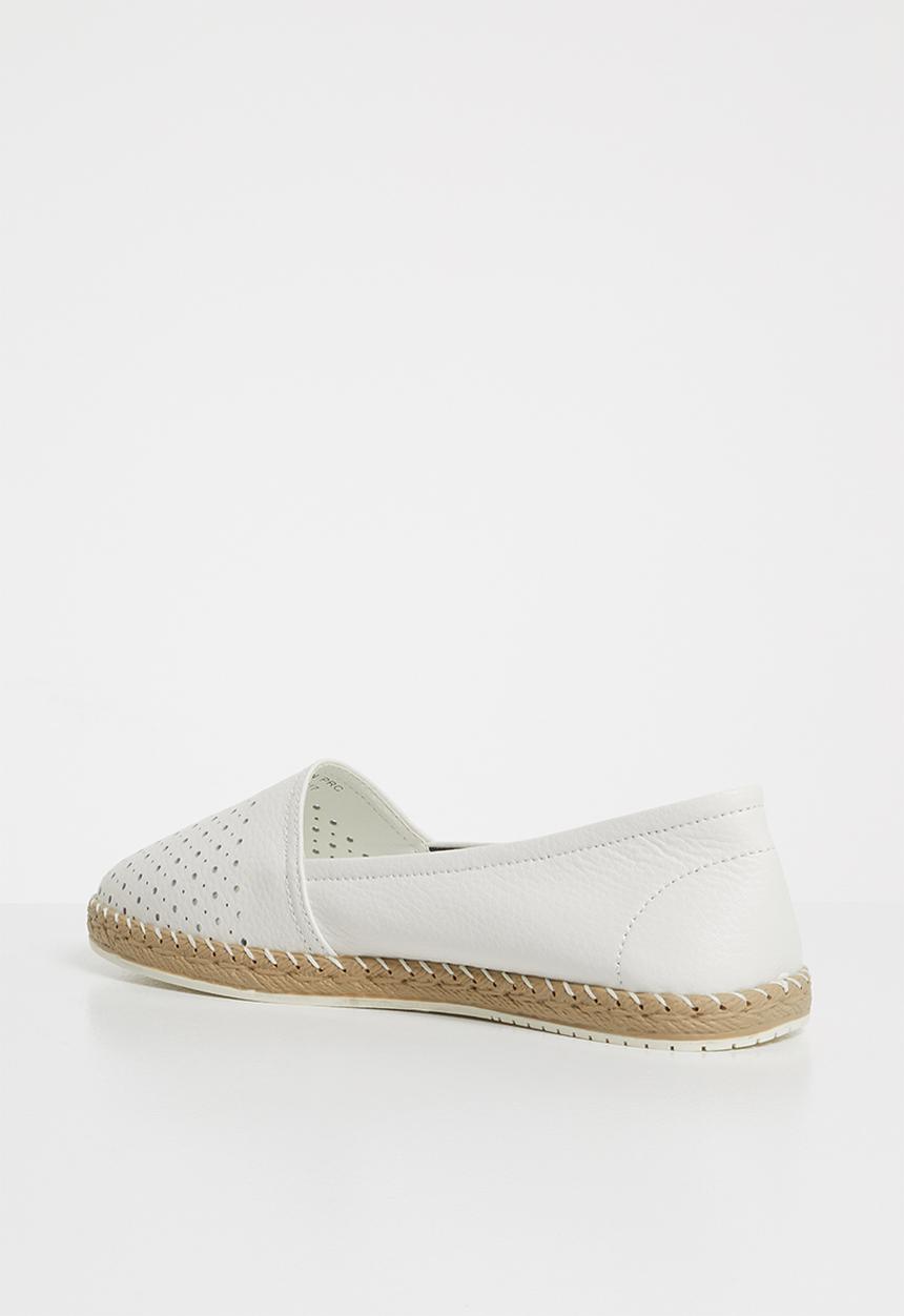 edit - Leather pumps - white