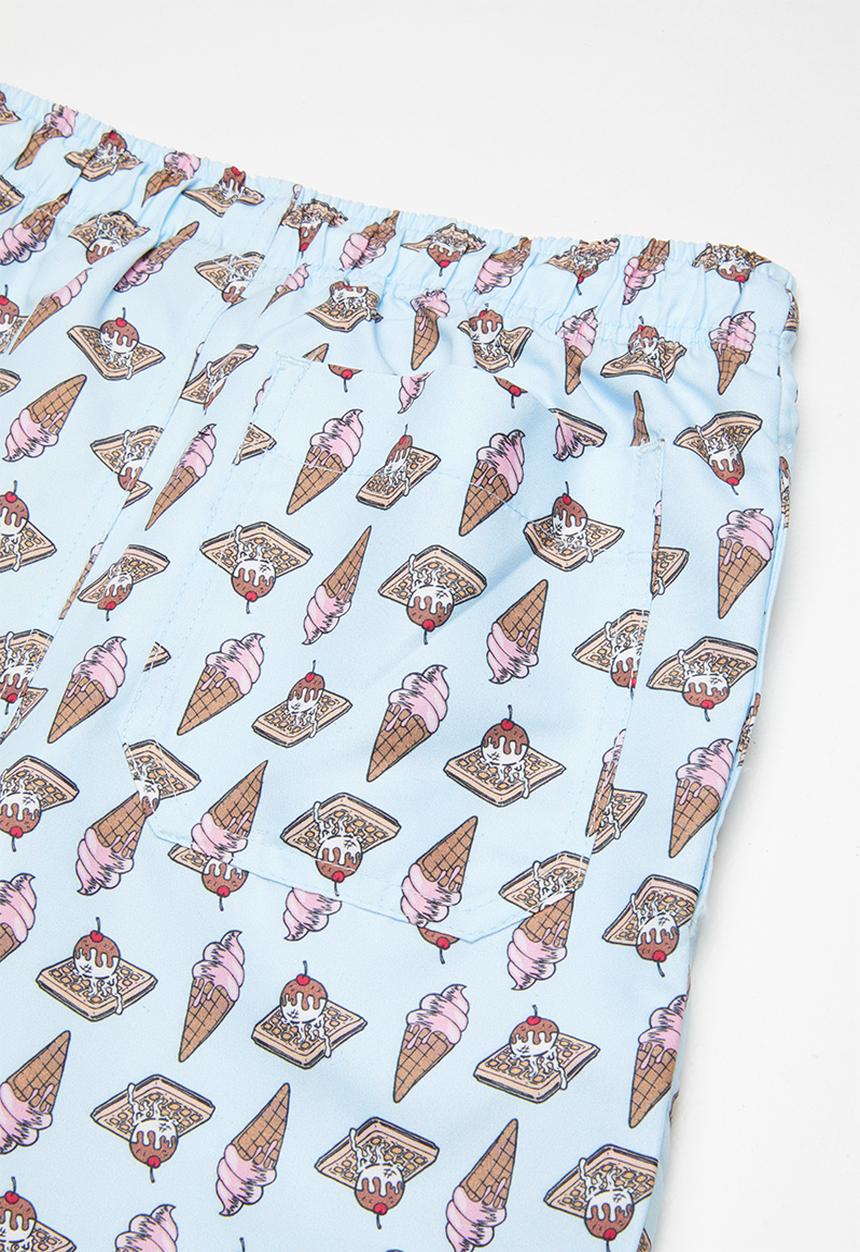 Rip Curl - Waffles & ice cream volley short - blue
