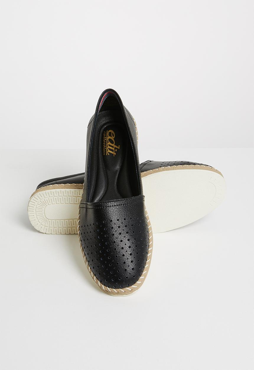 edit - Leather pumps - black