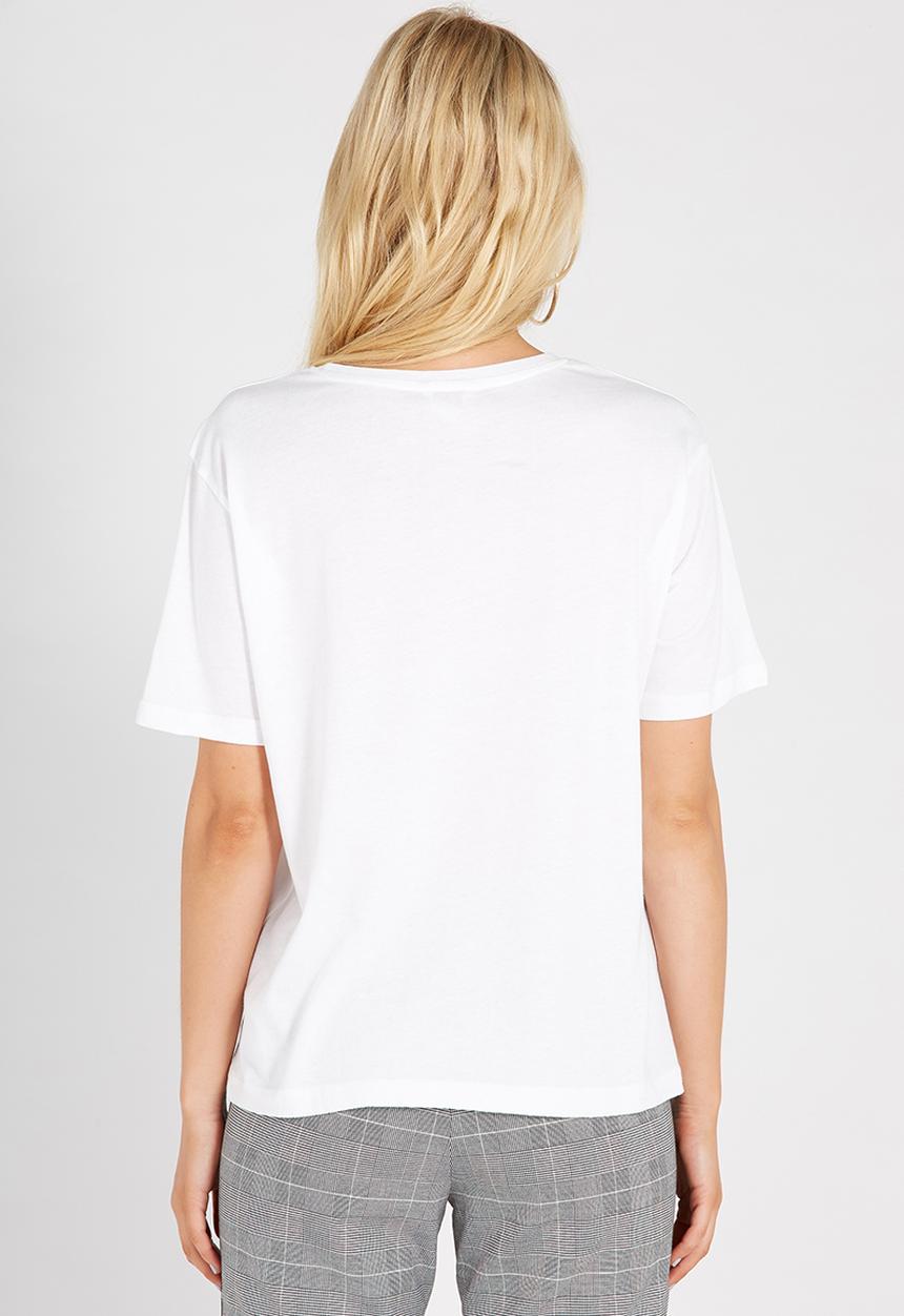 Supré  - Graphic tee - white 