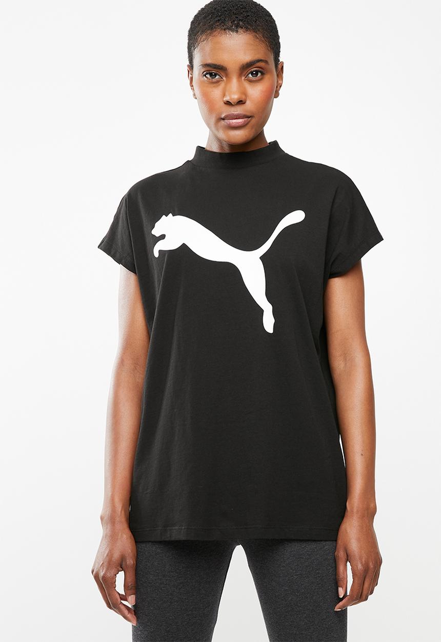 PUMA - Evostripe logo tee - black