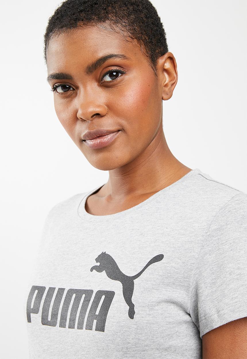 PUMA - Essential logo tee - grey