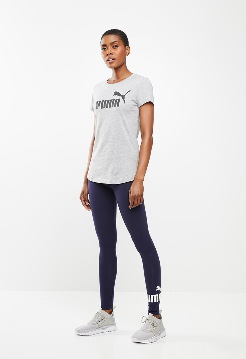 PUMA - Essential logo tee - grey