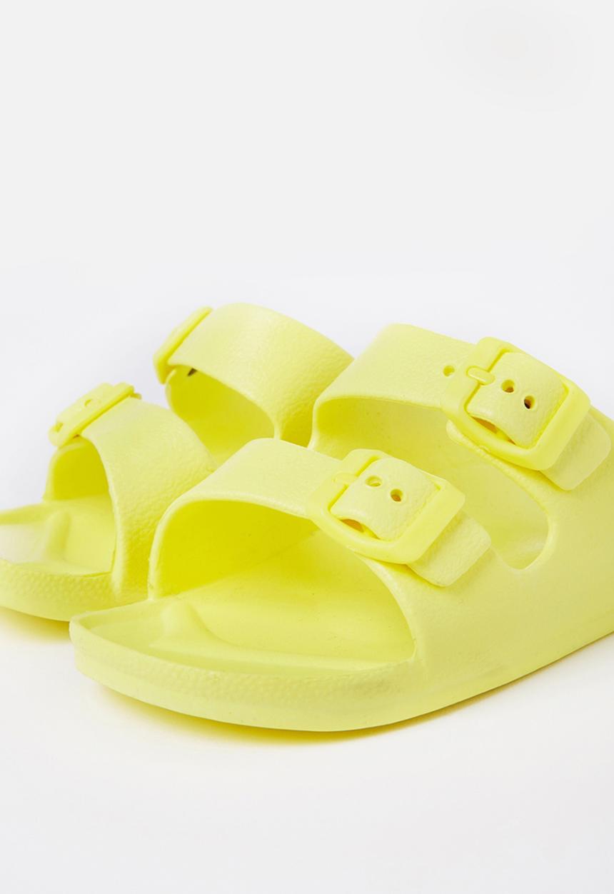 Cotton On - Twin strap slide - yellow