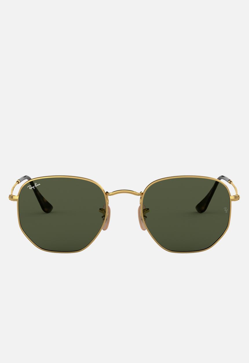 Ray-Ban - Ray-Ban Hexagon Sunglasses - Gold