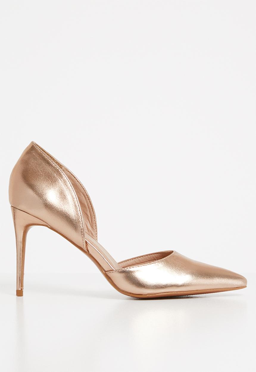 Superbalist - Greta stiletto pump - rose gold
