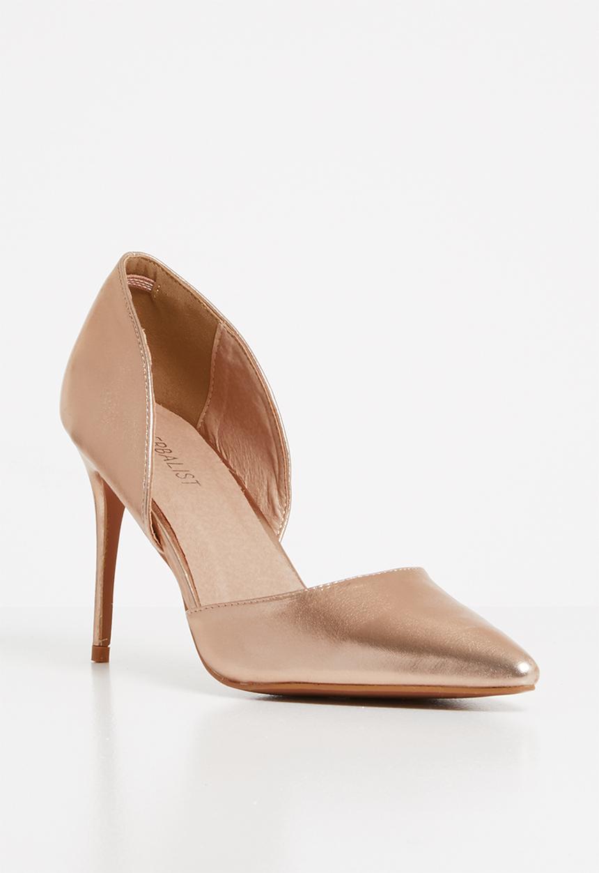 Superbalist - Greta stiletto pump - rose gold