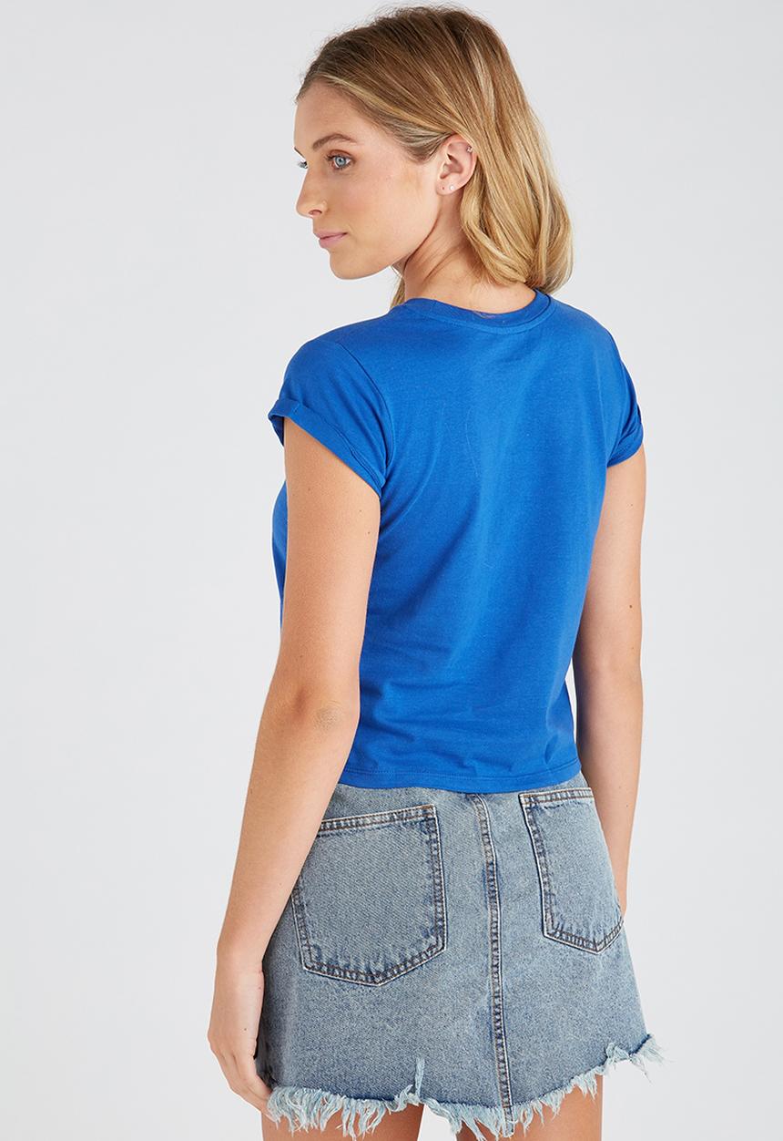 Supré  - Baby tee - blue