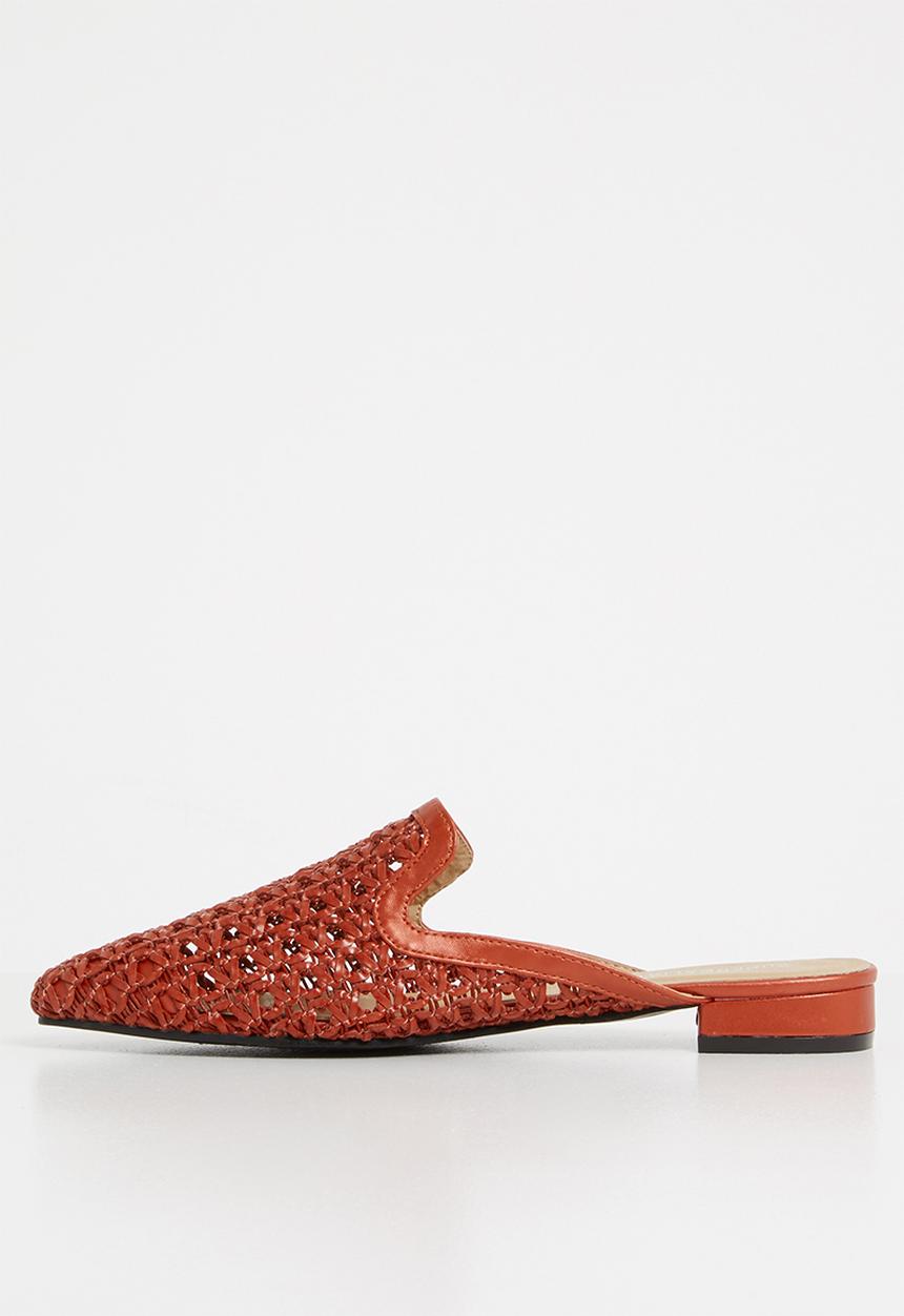 Superbalist - Woven push-in mule - brown