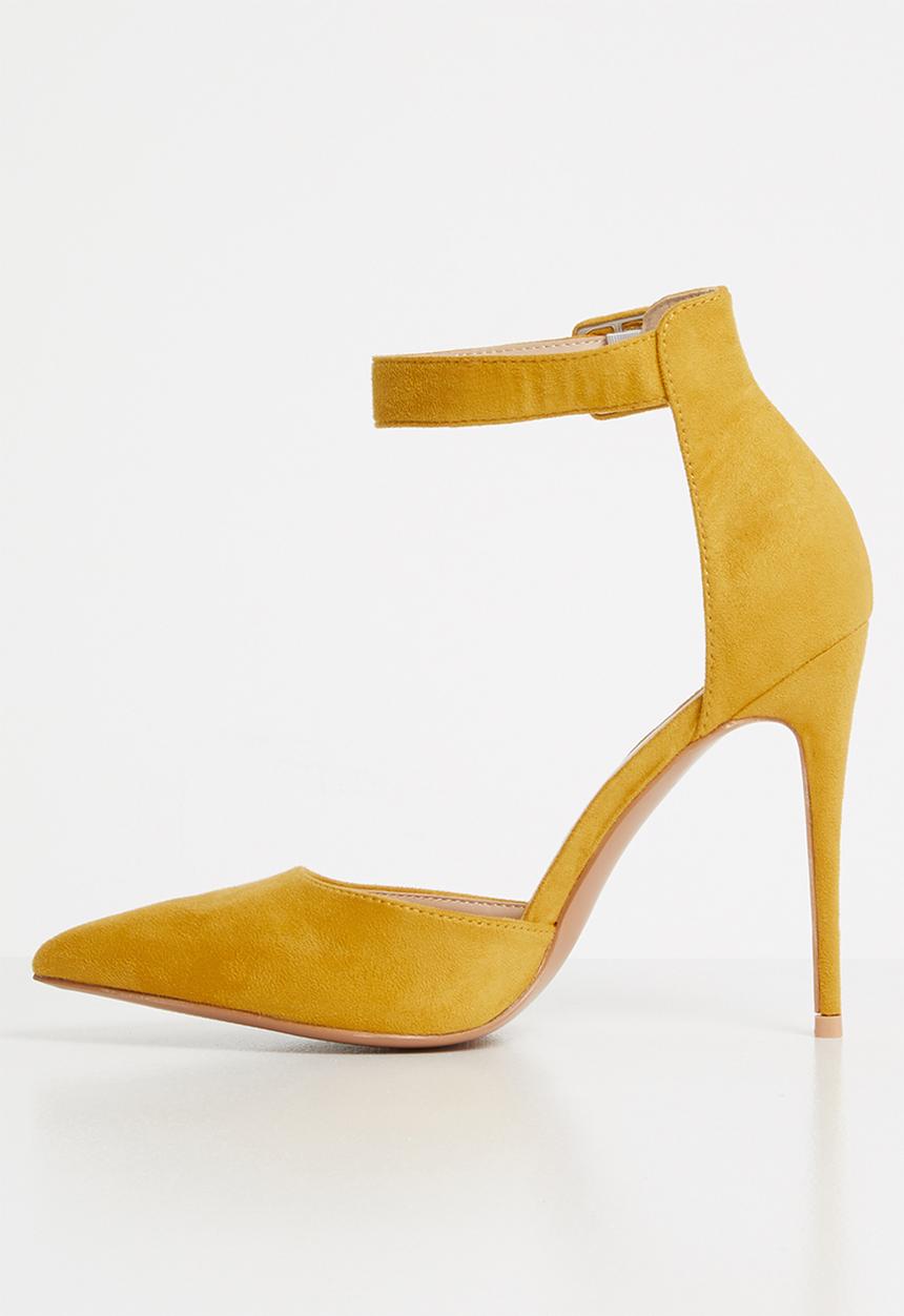 Superbalist - Alexi pointed toe heel - mustard