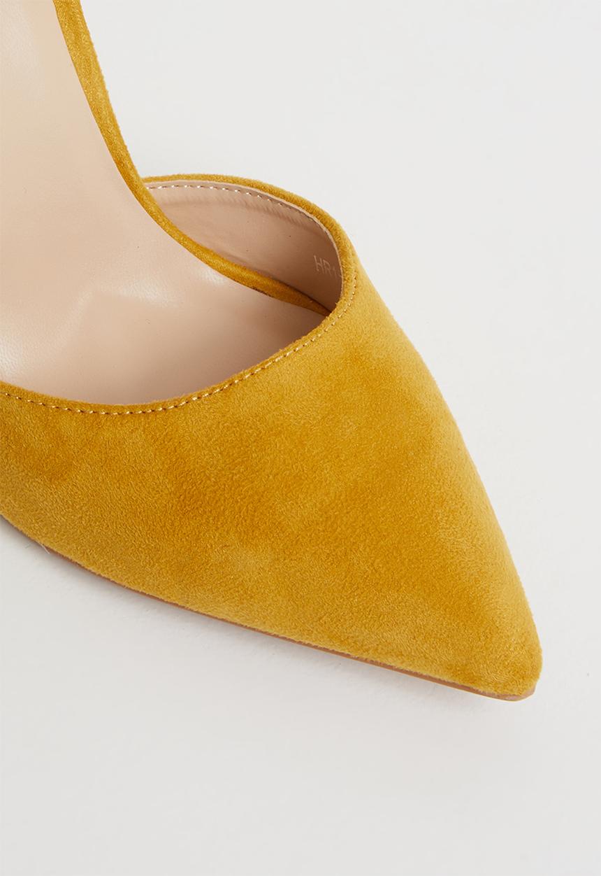 Superbalist - Alexi pointed toe heel - mustard
