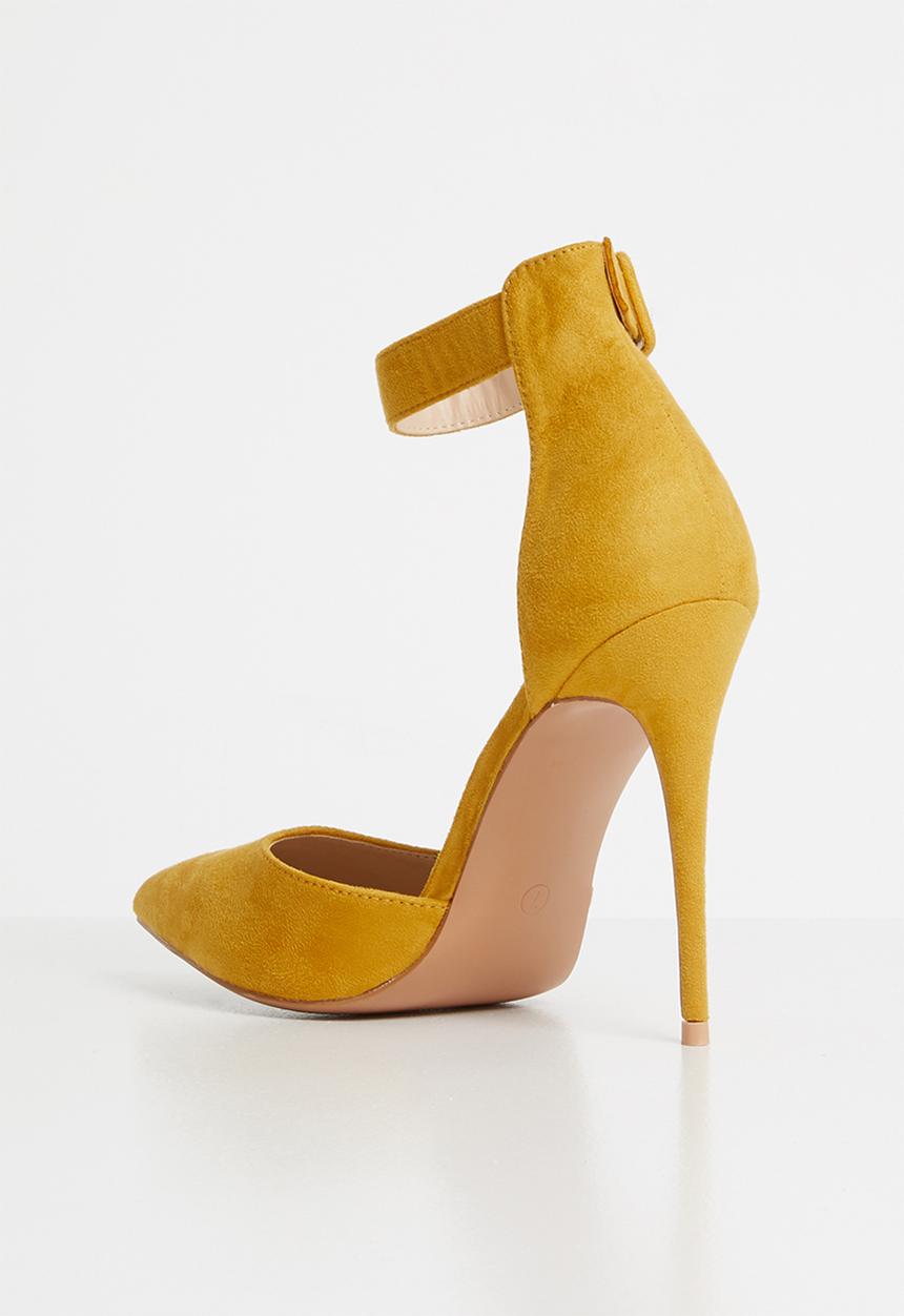 Superbalist - Alexi pointed toe heel - mustard
