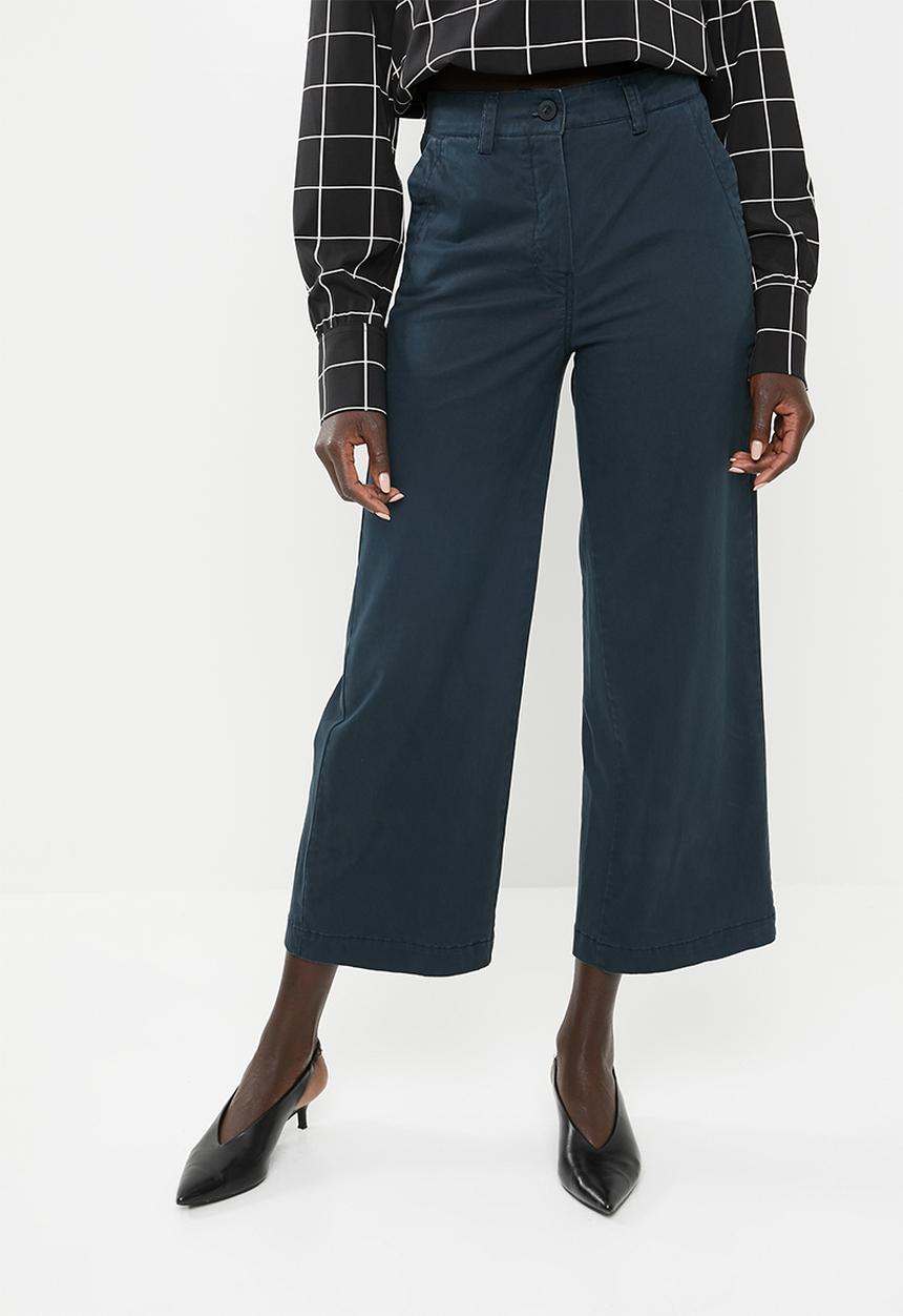 AMANDA LAIRD CHERRY - Ntombekhaya pants - navy
