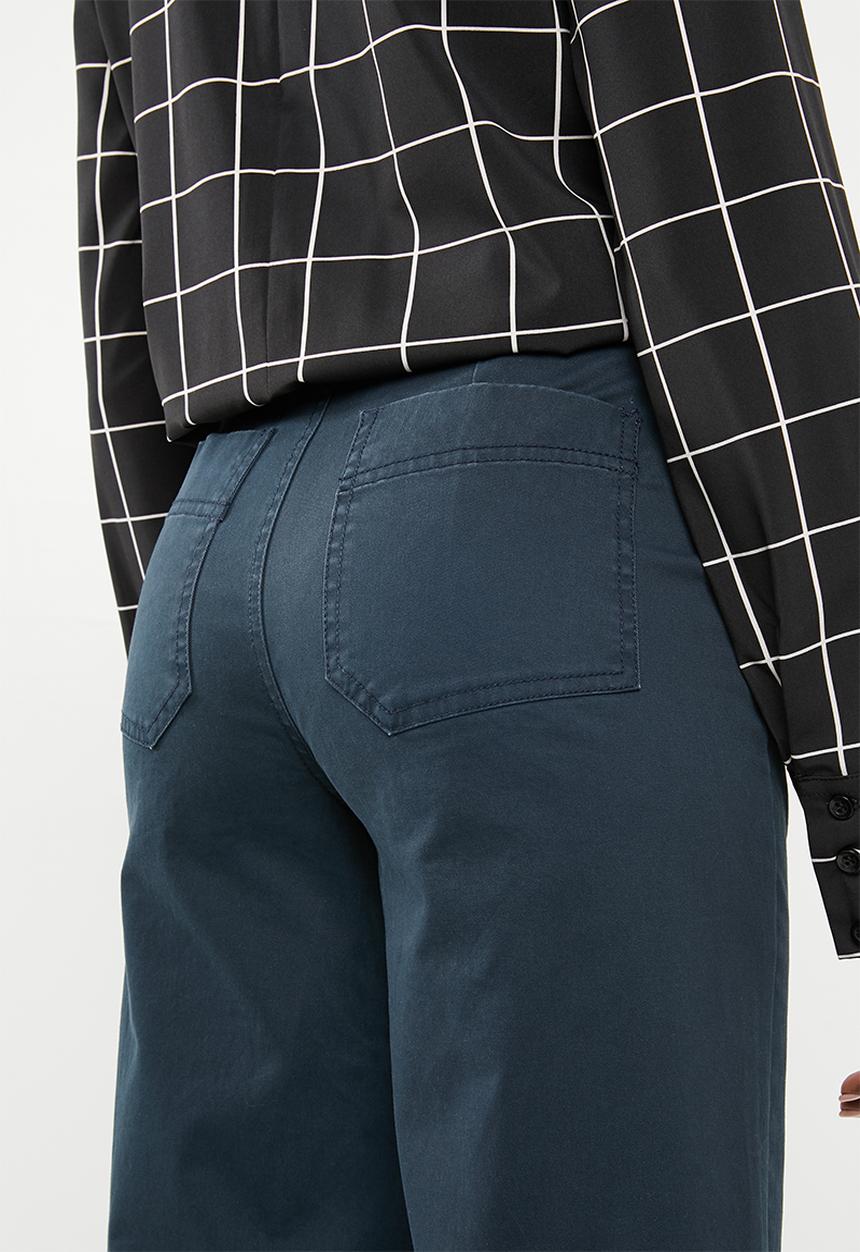 AMANDA LAIRD CHERRY - Ntombekhaya pants - navy