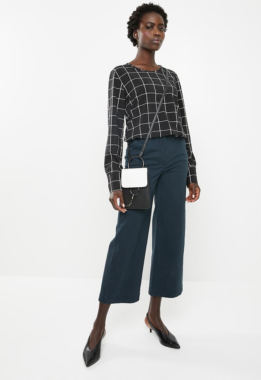 AMANDA LAIRD CHERRY - Ntombekhaya pants - navy