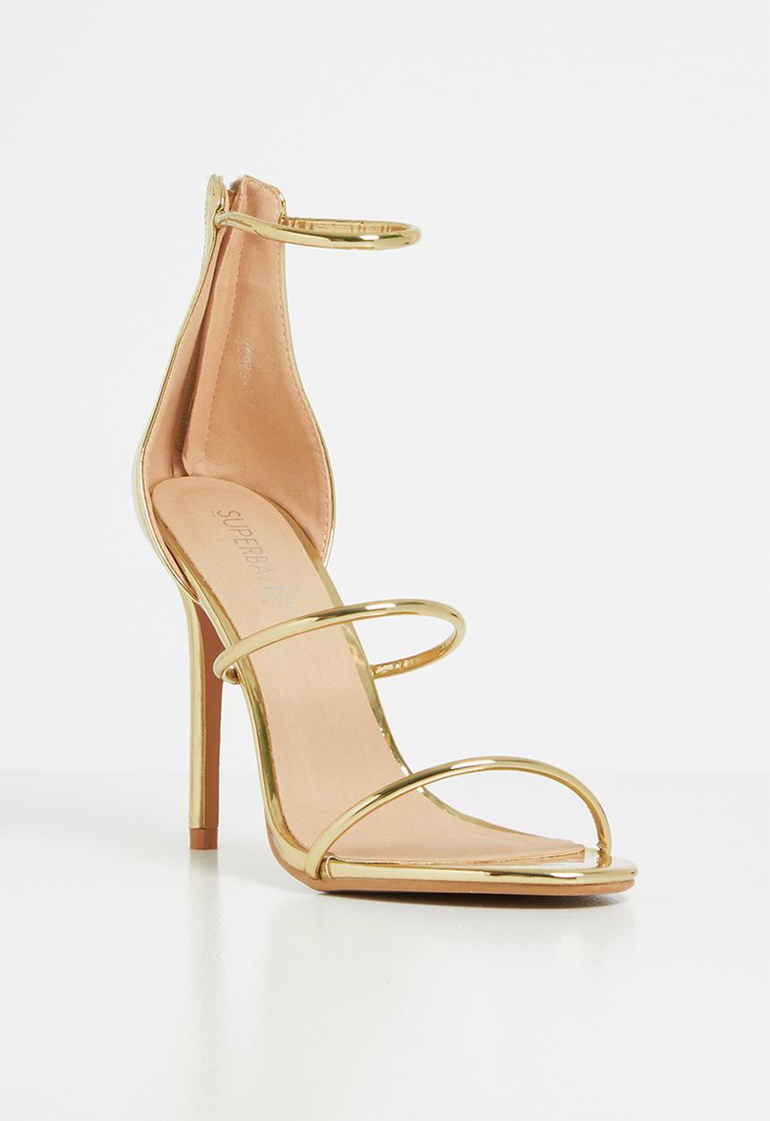Superbalist - Kem barely there stiletto - gold