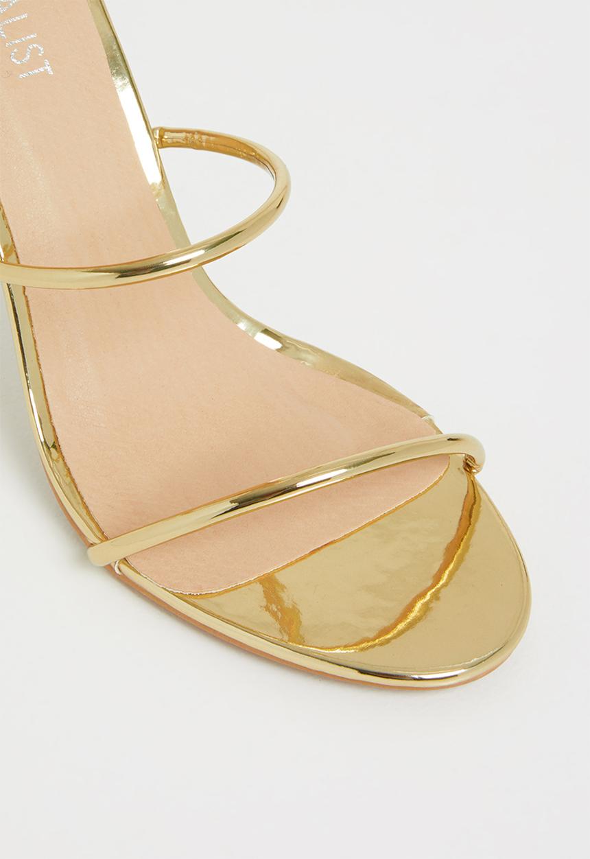 Superbalist - Kem barely there stiletto - gold