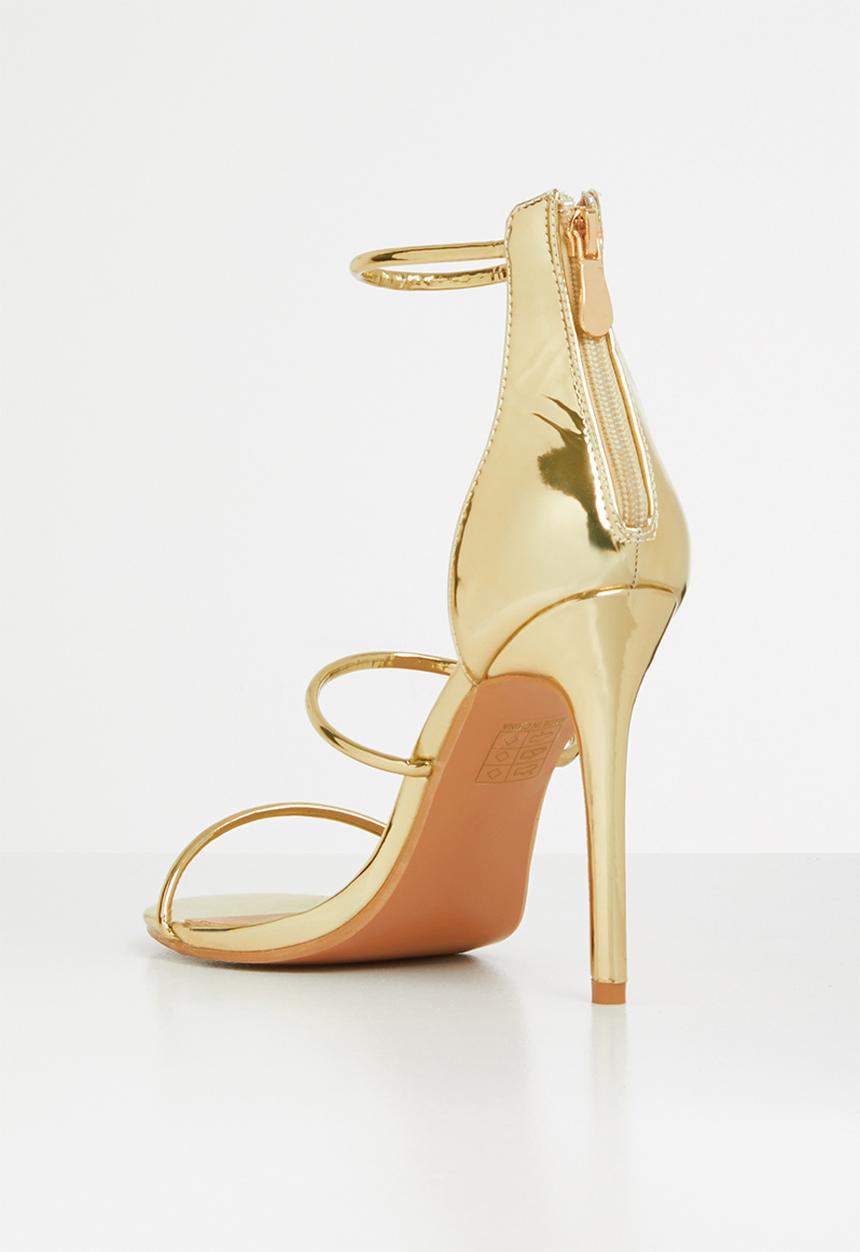 Superbalist - Kem barely there stiletto - gold