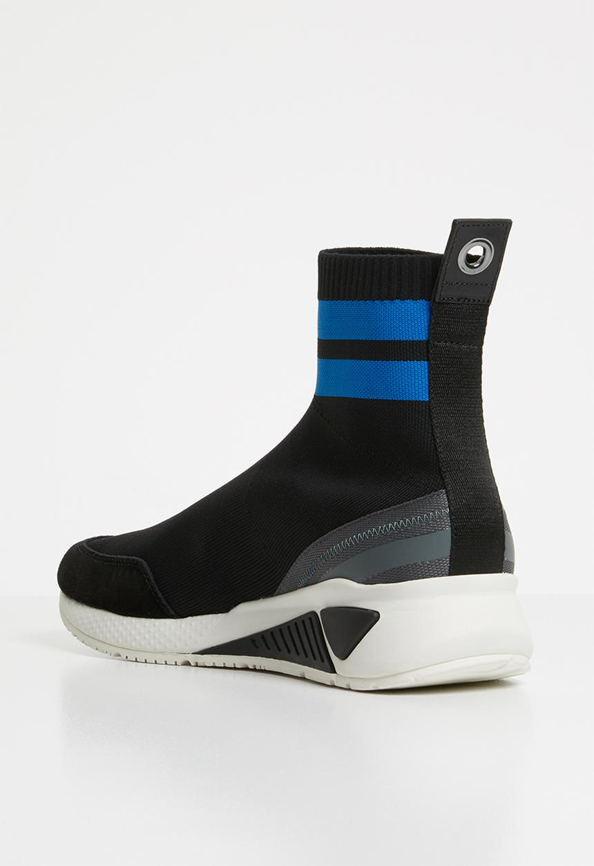 Diesel  - S-KB sock - black/blue/white